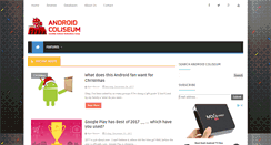 Desktop Screenshot of androidcoliseum.com